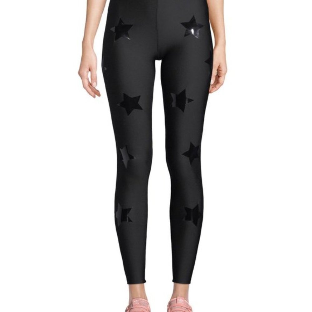 ULTRACOR Lux Knockout Star-Print Ankle Leggings - Size: Small
